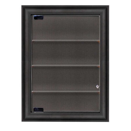 United Visual Products Outdoor Enclosed Combo Board, 42"x32", White Frame/Green & Blue Spruce UVCB4232ODW-GREEN-BLSPRU